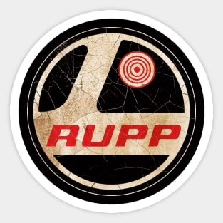 Rupp Snowmibile, bikes and carts Sticker